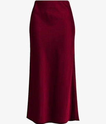 High-Compression Saree Shaper Petticoat - Deep Maroon