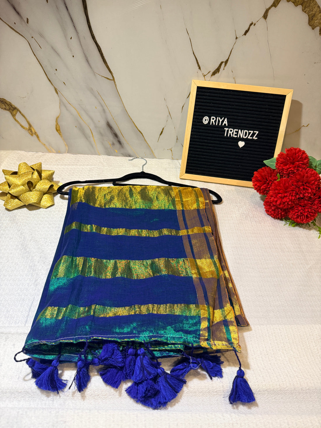 Peacock Radian - Mulmul cotton saree
