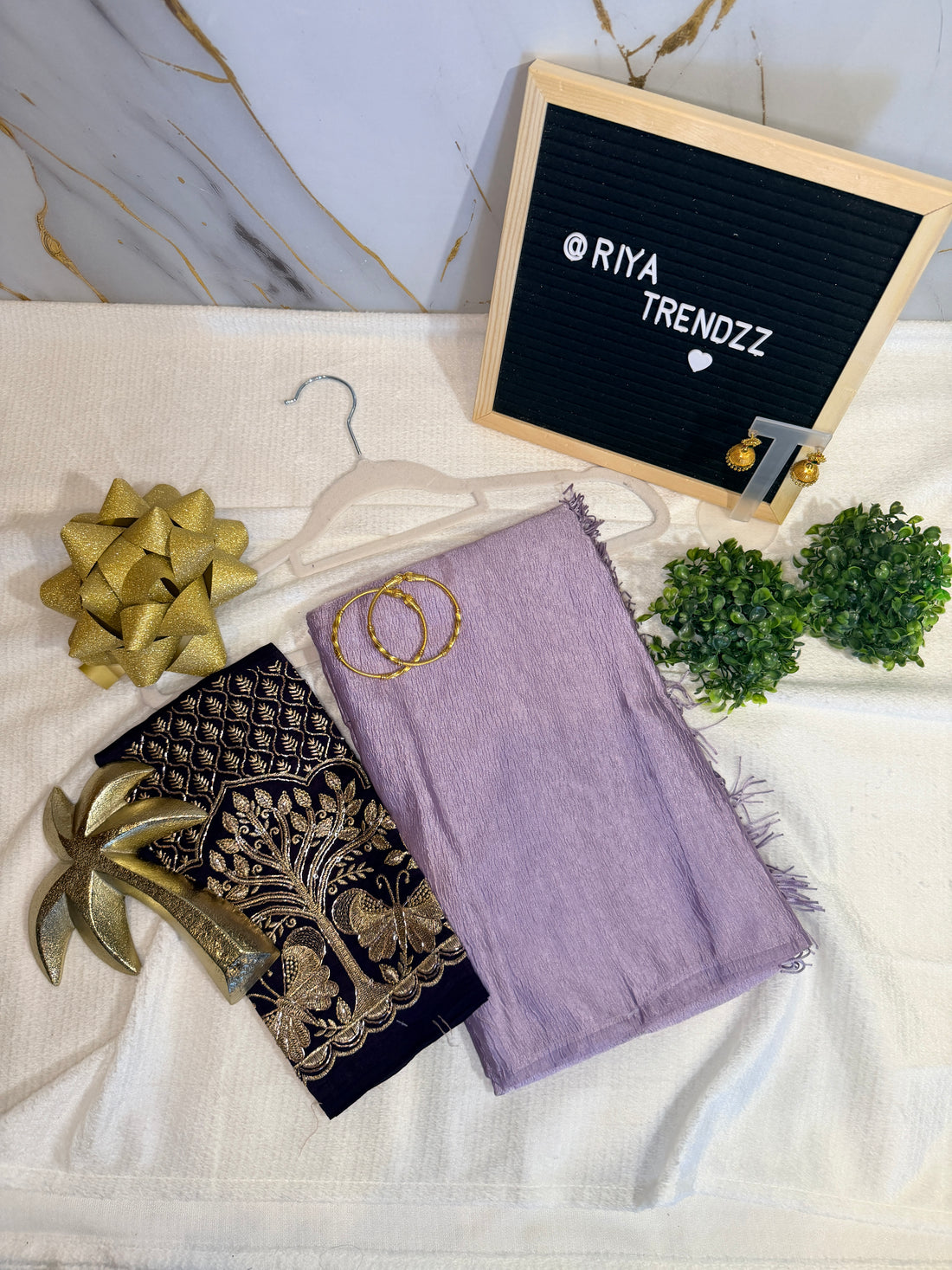 Royal Flutter-Crush saree